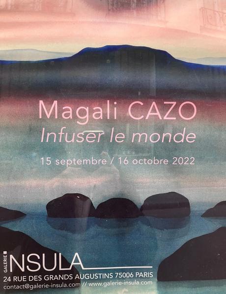 Galerie iNSULA  exposition Magali Cazo « Infuser le monde »