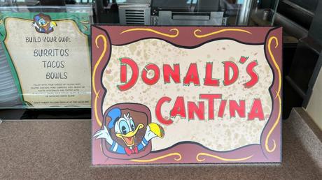 Donalds Cantina Croisière Disney Wish