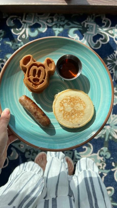 Petit dejeuner croisière Disney Wish