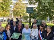 Beaucoup d’émotion Paris pour l’inauguration Jardin Julien Laupretre