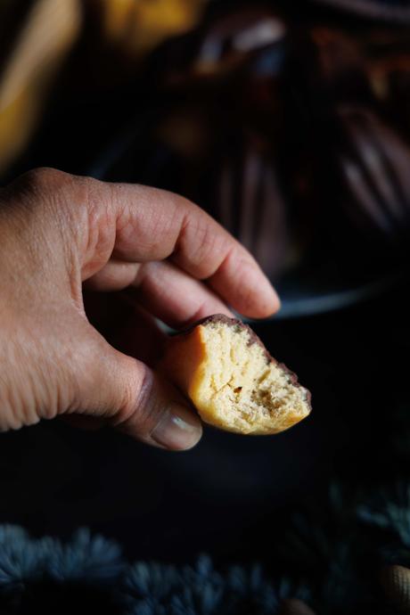 Madeleines en coque de chocolat Madeleines en coque de chocolat