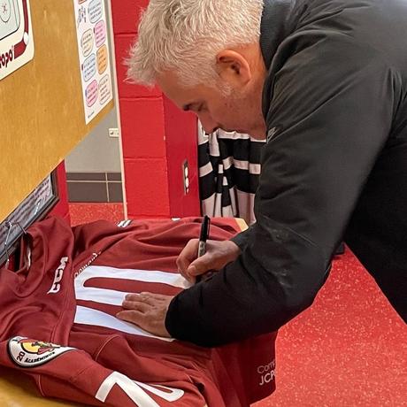 Bob Hartley et Dominique Ducharme en visite à l’Académie Ulysse