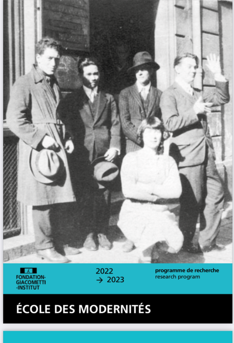 Institut Giacometti – Conférences de l’Ecole des modernités –