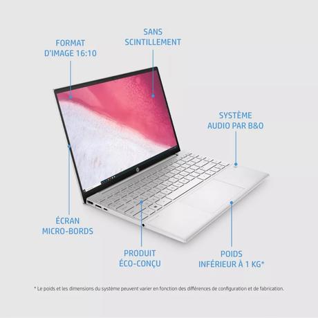 HP impressionne avec le Pavilion Aero Laptop 13.3 Pavilion Aero Laptop 13.3