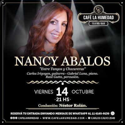 Nancy Abalos mélange les genres ce soir au Café La Humedad [à l’affiche]