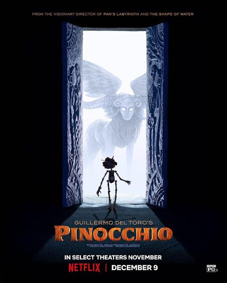 Nouvelle affiche US pour Pinocchio de Guillermo Del Toro
