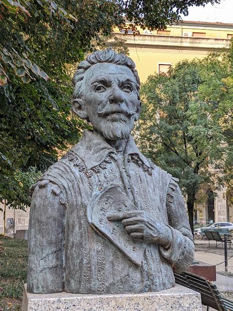 La statue de Claudio Monteverdi à Crémone