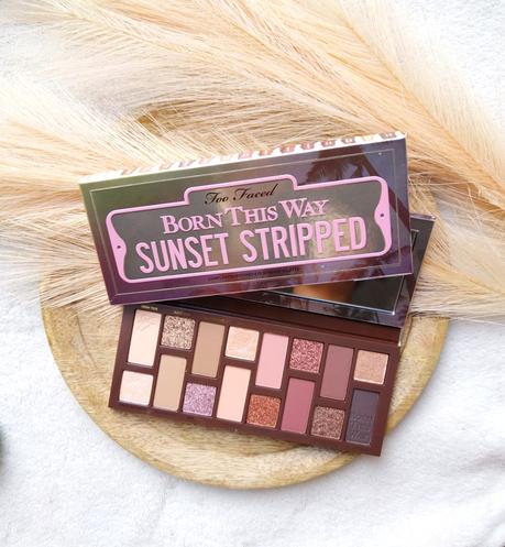 Born This Way Sunset Stripped, la palette aux tons chauds et bronze de chez Too Faced!