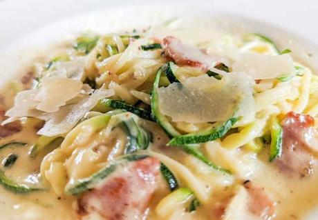 Courgettes à la Carbonara Légère WW