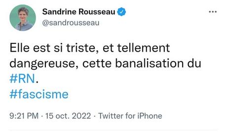 Au moins Sandrine Rousseau échappera au sentiment d’insécurité