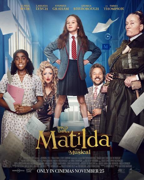Nouvelle affiche US pour Matilda : La comédie musicale de Matthew Warchus