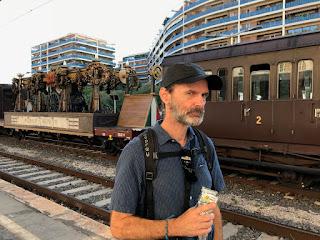 Prendre un train de 1915 à la gare de Perugia