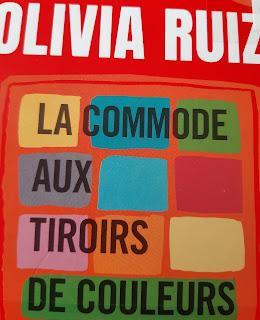 Audiolivre : La commode aux tiroirs de couleurs - Olivia Ruiz ***