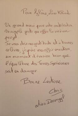 Double réception Ulule du 14 Octobre 2022