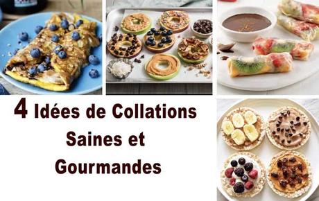 4 idées de collations saines et gourmandes ww