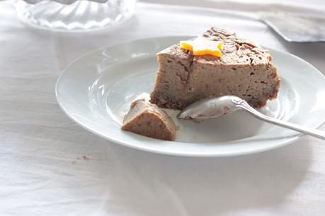 Cuillère et saladier : Cheesecake à la courge parfum pumkin pie (vegan)
