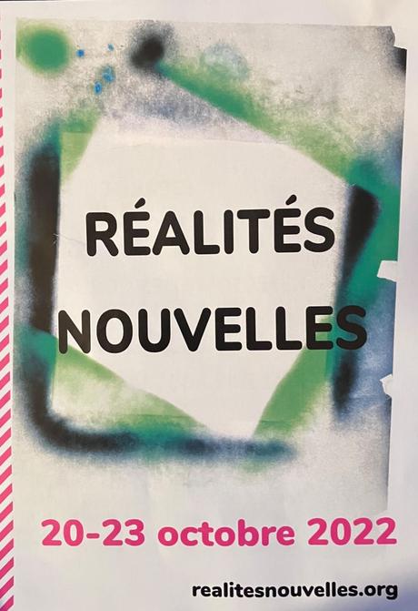 Salon Réalités Nouvelles – 20/23 Octobre 2022.