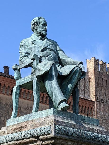 Le monument à Giuseppe Verdi à Busseto