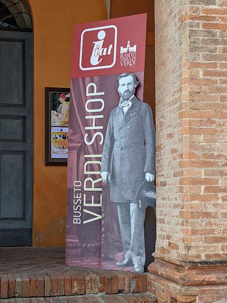 Le monument à Giuseppe Verdi à Busseto