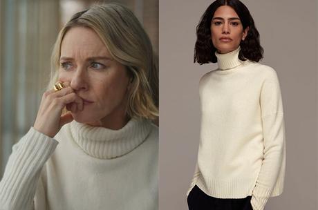 THE WATCHER : Nora’s ivory turtleneck sweater in S1E4