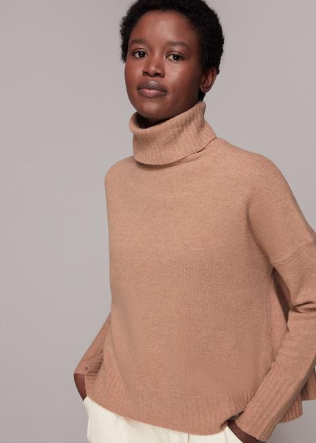 Roll Neck Wool Knit