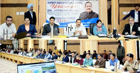 Le Dr Jitendra Singh préside la réunion DISHA du district de Kishtwar – Dernières nouvelles du Jammu-Cachemire |  Tourisme