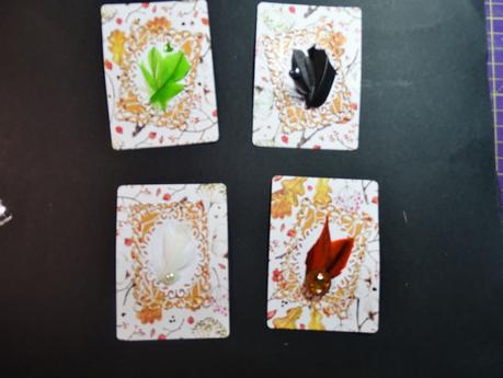 Atc plumes et carte automne .