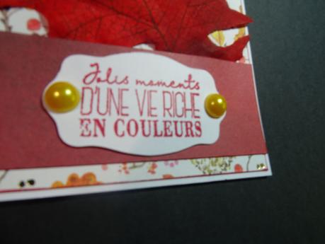 Atc plumes et carte automne .