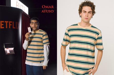 ÉLITE : Omar Ayuso’s t-shirt in a promo video