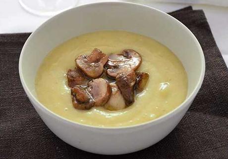 Crème de Pomme de Terre aux Champignons ww