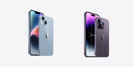 Quelles différences entre les iPhone 14 et les versions Pro ?