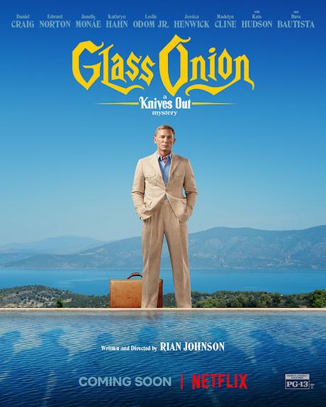 Nouvelle affiche FR pour Glass Onion : Une Histoire à couteaux tirés de Rian Johnson
