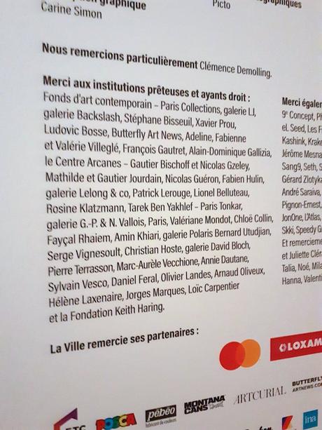 Exposition : Capitale(s) : 60 ans d’art urbain à Paris