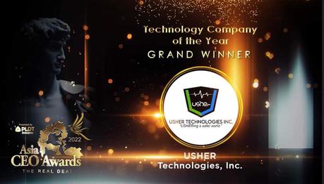 Usher est le grand gagnant de l’entreprise technologique de l’année aux 13e Asia CEO Awards