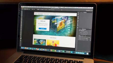 Meilleures réductions Adobe Creative Cloud en ce moment Photoshop sur MacBook