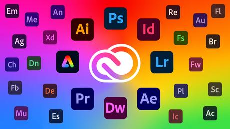 Meilleures réductions Adobe Creative Cloud en ce moment Applications Adobe Creative Cloud