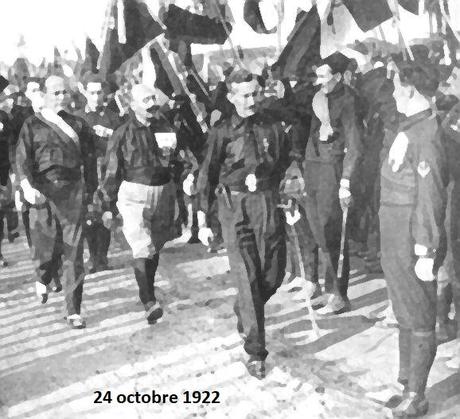 Il y a un siècle, l'arrivée au pouvoir de Mussolini