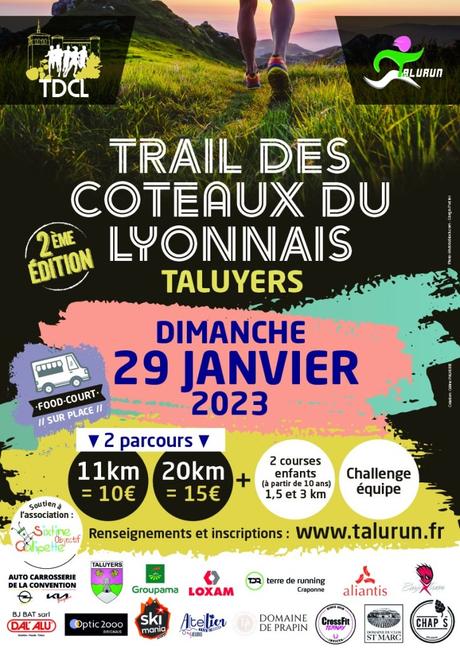 Venez courir au Trail des Coteaux du Lyonnais