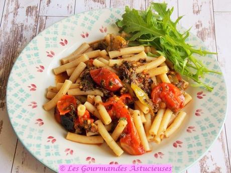 Sauce express aux plantes sauvages pour pâtes (Vegan)