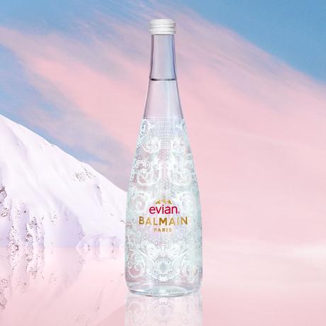 EVIAN ET BALMAIN – LANCEMENT DE LEUR BOUTEILLE EN EDITION LIMITEE SIGNEE OLIVIER ROUSTEING