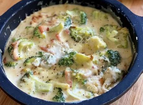 Brocoli à la Carbonara ww