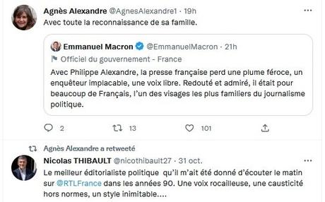 Philippe Alexandre, émotion et perte sèche pour l'analyse politique française
