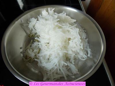 Ravioles de radis d'hiver en chaud-froid (Vegan) Ravioles de radis d'hiver en chaud-froid (Vegan)