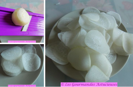 Ravioles de radis d'hiver en chaud-froid (Vegan) Ravioles de radis d'hiver en chaud-froid (Vegan)