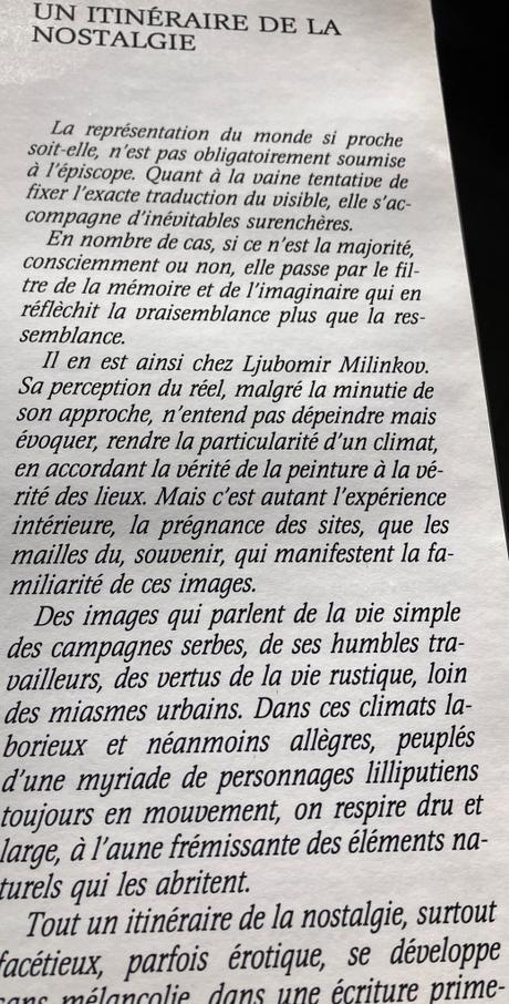 Visite d’un atelier : celui de « Ljubomir Milinkov »