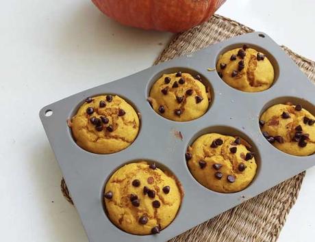 Muffins Légers Chocolat Potiron ww