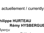Galerie Richard exposition Philippe Hurteau Rémy Hysbergue partir Novembre 2022.