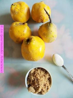 Gelée de coings à ma façon (Vegan)