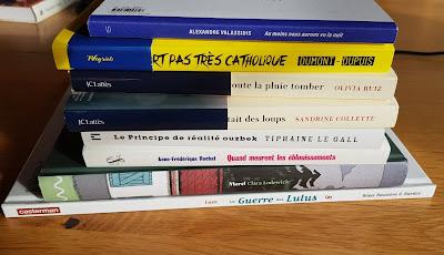 Bilan lecture d'octobre Bilan lecture d'octobre