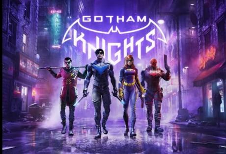 Art clé de Gotham Knights Nightwing Batgirl Robin Red Hood